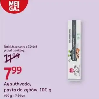 Rossmann Ayouthveda, pasta do zębów oferta