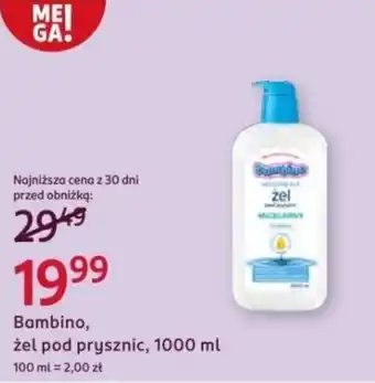 Rossmann Bambino, żel pod prysznic oferta