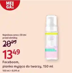 Rossmann Faceboom, pianka myjąca do twarzy oferta