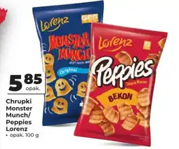 Odido Chrupki Monster Munch/ Peppies Lorenz oferta