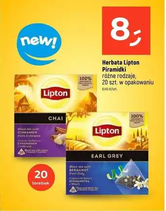 Dealz Herbata czarna z cynamonem z indonezji chai Lipton oferta