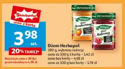 Auchan Dżem brzoskwiniowy Herbapol oferta