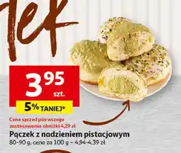 Auchan Pączek z nadzieniem pistacjowym Auchan oferta