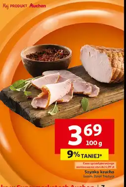 Auchan Szynka krucha Z naszej wędzarni auchan oferta