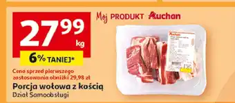 Auchan Porcja rosołowa wołowa Auchan oferta