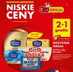 Biedronka Masło oferta