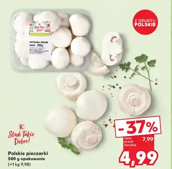 Kaufland Pieczarki K-Stąd Takie Dobre oferta