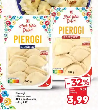 Kaufland Pierogi K-Stąd Takie Dobre oferta