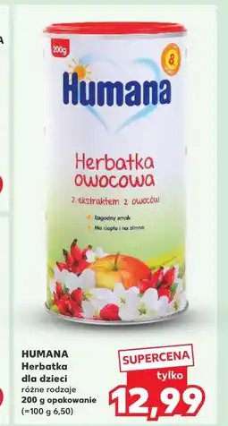 Kaufland Herbata owocowa Humana oferta