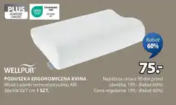 JYSK Wellpur poduszka ergonomiczna kvina oferta