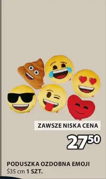 JYSK Poduszka ozdobna emoji oferta