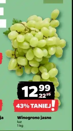 Netto Winogrona jasne bezpestkowe oferta