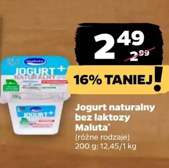 Netto Jogurt bez laktozy Maluta oferta