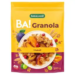 Netto Bakalland Ba! Granola 5 bakalii 300 g oferta