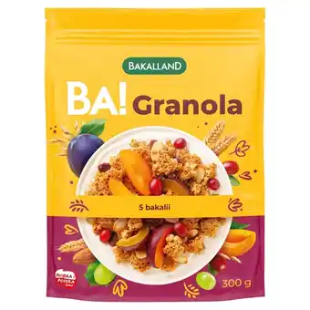 Netto Bakalland Ba! Granola 5 bakalii 300 g oferta