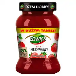 Netto Łowicz Dżem truskawkowy o obniżonej zawartości cukrów 450 g oferta