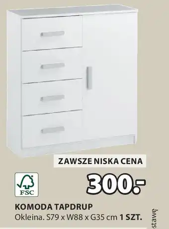 JYSK Komoda tapdrup oferta