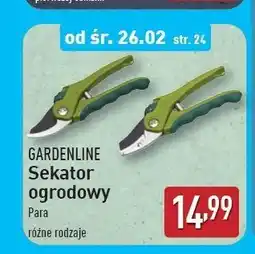 ALDI Sekator ogrodowy Gardenline oferta