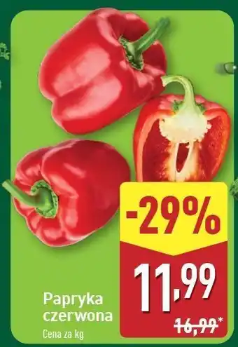 ALDI Papryka czerwona oferta