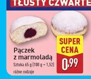 ALDI Pączek z marmoladą oferta