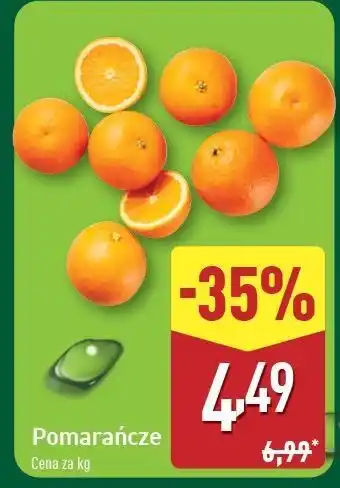 ALDI Pomarańcze oferta