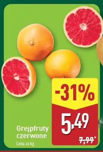 ALDI Grejpfruty czerwone oferta