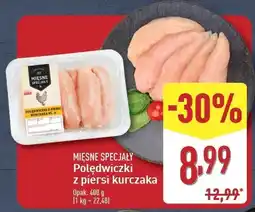 ALDI Polędwiczki z piersi kurczaka Mięsne Specjały Zawsze Świeże (Aldi) oferta