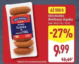 ALDI Kiełbasa śląska Wędliniarnia Classic oferta