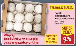 ALDI Pączki z nadzieniem wieloowocowym oferta