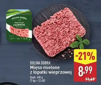 ALDI Mięso mielone z łopatki wieprzowej Dolina Dobra oferta