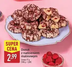 ALDI Donut z nadzieniem malinowym oferta