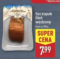 ALDI Szczupak wędzony na gorąco filet Ryby Z Mazur oferta