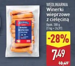 ALDI Winerki wieprzowe z cielęciną Wędliniarnia oferta