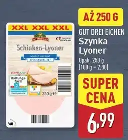 ALDI Szynka lyońska Gut Drei Eichen oferta