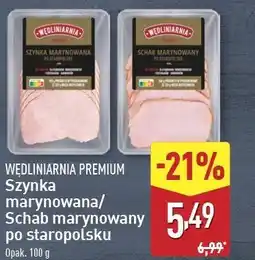 ALDI Schab marynowany po staropolsku Wędliniarnia Premium oferta