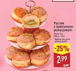 ALDI Pączek z nadzieniem pistacjowym oferta