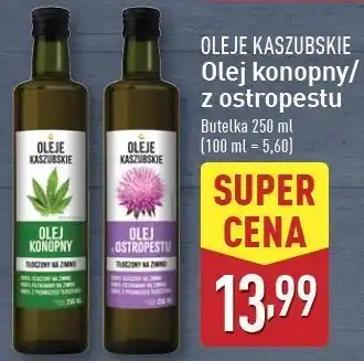 ALDI Olej z ostropestu Oleje Kaszubskie oferta