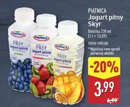 ALDI Jogurt pitny mango i marakuja Piątnica Skyr oferta