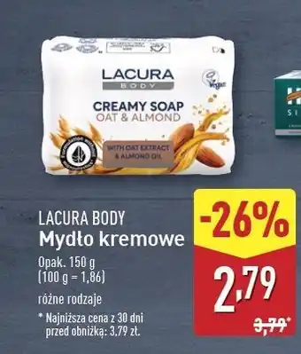 ALDI Mydło kremowe almond Lacura oferta