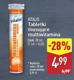 ALDI Multiwitamina pomarańczowa Vitalis oferta