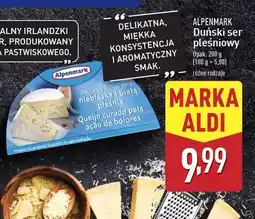 ALDI Ser z niebieską i białą pleśnią Alpenmark oferta