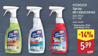 ALDI Spray do czyszczenia uniwersalny Putzmeister oferta