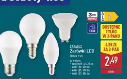 ALDI Żarówka led e27 7.3w kulka Casalux oferta