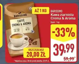 ALDI Kawa Barissimo Caffe Crema&Aroma oferta