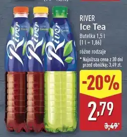 ALDI Napój ice tea peach River oferta