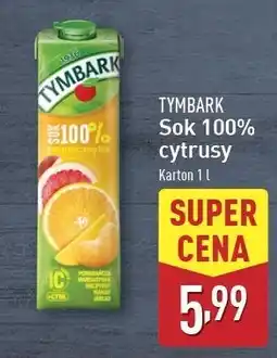 ALDI Sok 100% pomarańcza cytryna Tymbark 1936 oferta