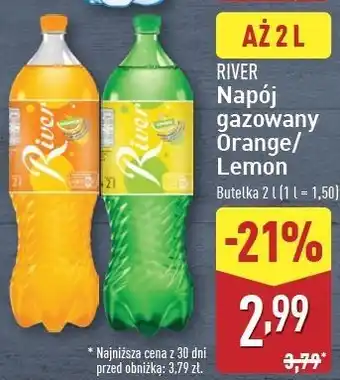 ALDI Napój orange River oferta