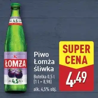 ALDI Piwo Łomża Śliwka oferta