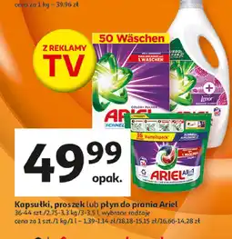 Auchan Proszek do prania kolorowego Ariel oferta