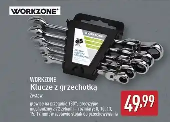 ALDI Klucze przegubowe z grzechotką Workzone oferta